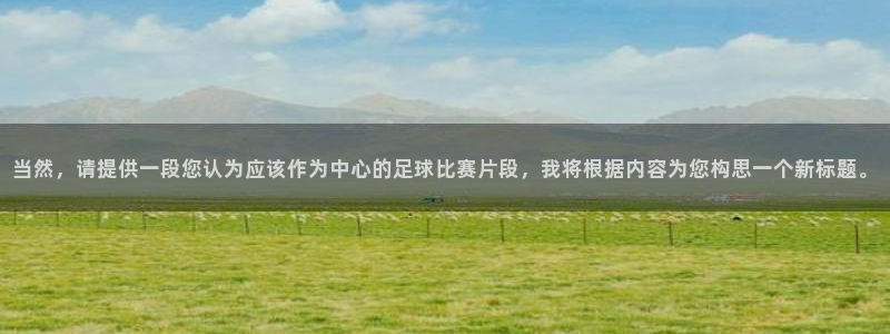 当然，请提供一段您认为应该作为中心的